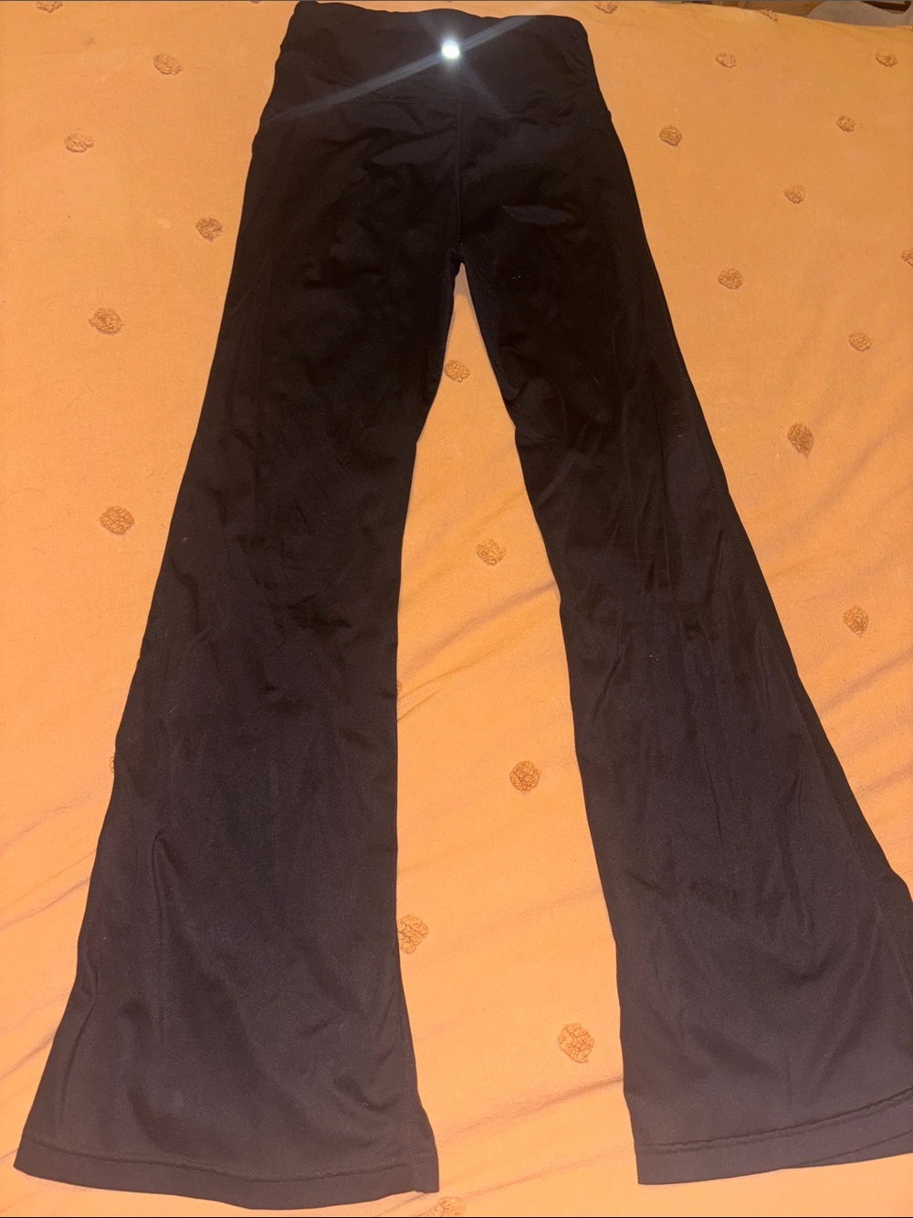 lululemon athletica Black Flare Yoga Pants